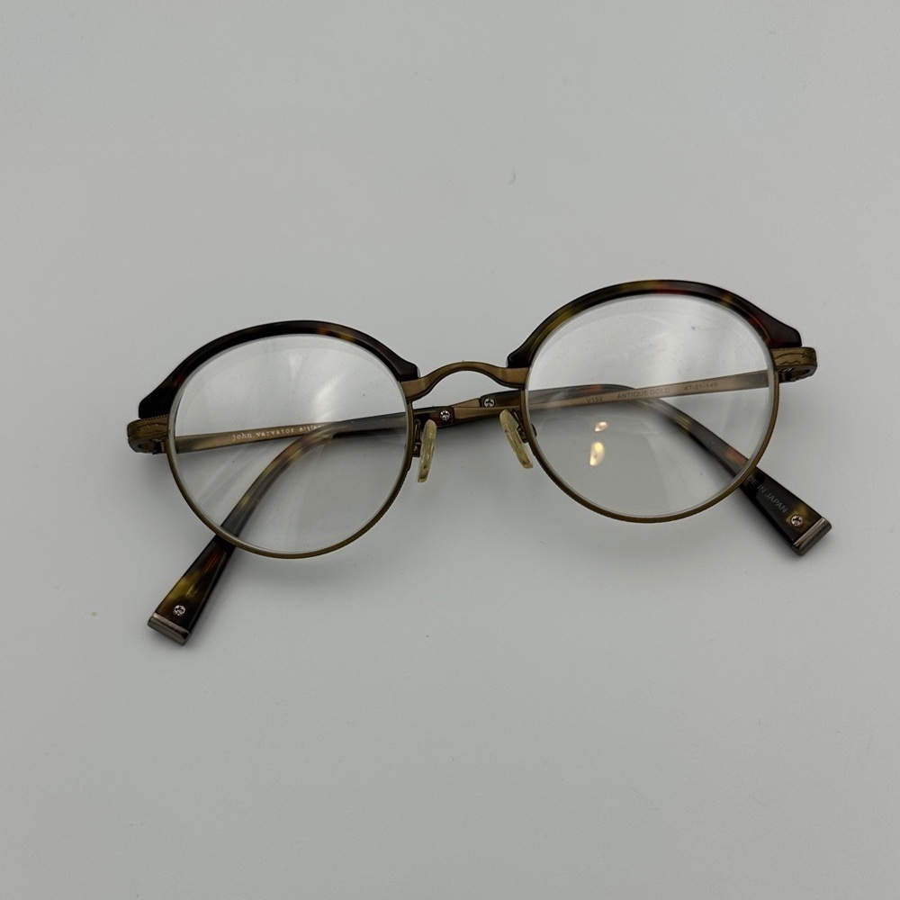 John Varvatos Artisan Collection Glasses style V152 Antique Gold 47-21-145